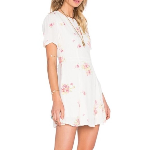 NEW Privacy Please Henson Mini Dress in Caprice Floral Sz. L - Picture 2 of 5